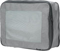 HARFINGTON Compression Packing Cube for Suitcases 34x26x13cm Lightweight Luggage Organizers Bag Travel Essentials Compression Bags for Carry on Suitcases, Grey