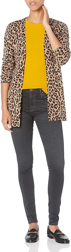 Amazon Essentials Women's Lightweight Long Sleeve Open-Front Cardigan Sweater (Available in Plus Size)