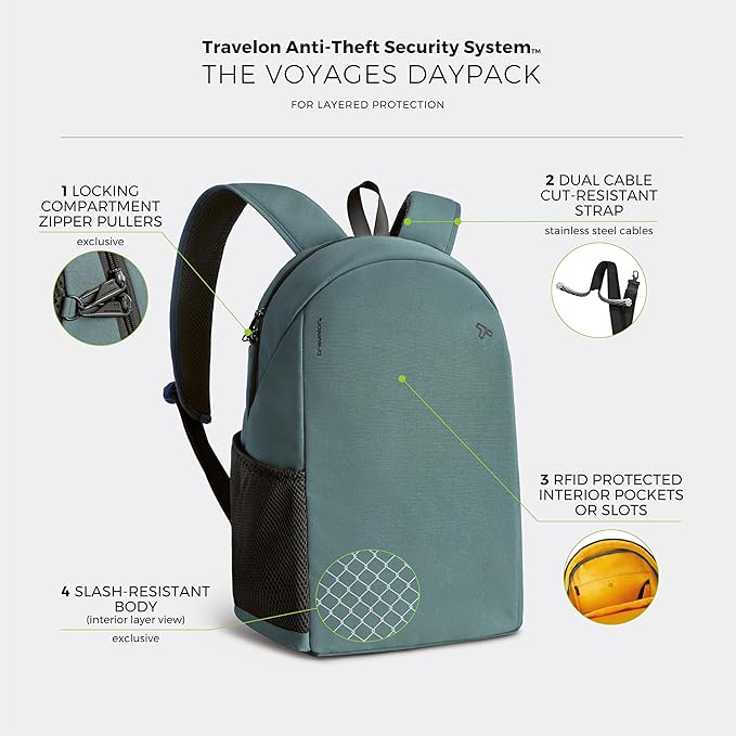 Travelon Anti-Theft The Voyages Daypack