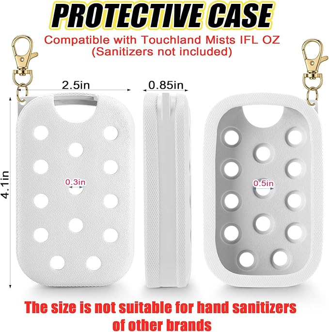 AIERSA Hand Sanitizer Spray Case Compatible with Touchland