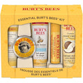 Burt's Bees Essential Everyday Beauty Valentines Day Gifts Set, 5 Travel Size Products - Deep Cleansing Cream, Hand Salve, Body Lotion, Foot Cream and Lip Balm