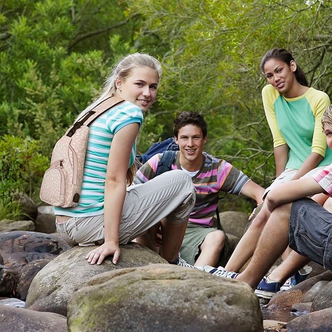 Nupouch Anti-Theft Daypack: Anti Theft Crossbody Bag, Lightweight for Travel, Hiking, or Everyday Pickpocket Protection