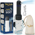 BIDET BUDDY® LuxeJet Portable Bidet for Travel | Electric Handheld Rechargeable Bidet Sprayer | Waterproof Gentle Pressure Personal Cleaning Device for Women, Men, Baby & Postpartum | USB C - V2
