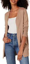 Amazon Essentials Women's Lightweight Long Sleeve Open-Front Cardigan Sweater (Available in Plus Size)
