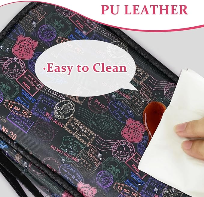 COSHAYSOO Unique Useful Travel Birthday Gifts for Women Travelers, Electronics Cord Cable Organizer Bag Case Tech Pouch Traveling Vacation Cruise Airplane Gadgets Essentials Organization, Vintage