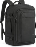LIGHT FLIGHT Travel Backpack Carry On Flight Approved TSA Friendly Backpack Water-resistant Lightweight Business Large Weekender Bag Casual Daypack 15.6" Laptop Backpack for Men Women,Black