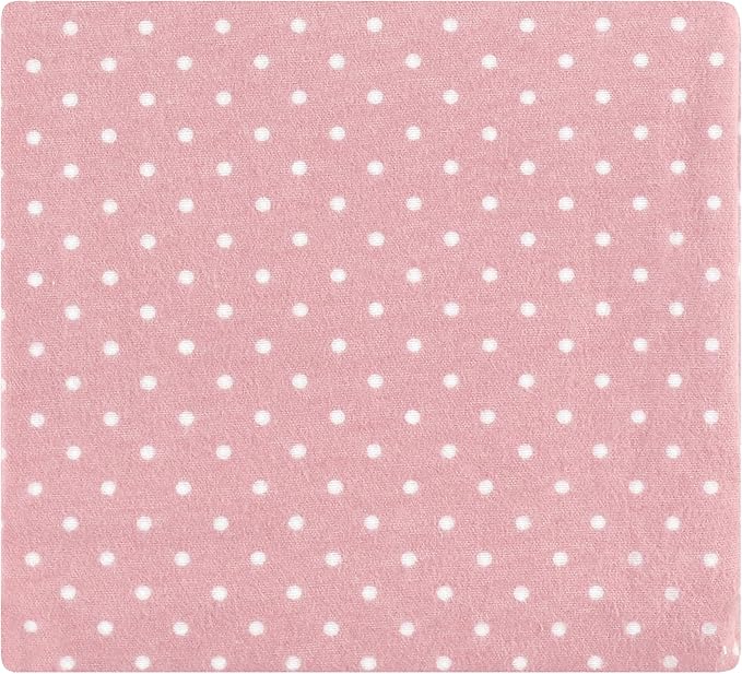 Hudson Baby Unisex Baby Cotton Flannel Receiving Blankets Bundle, Blush Navy Floral, One Size