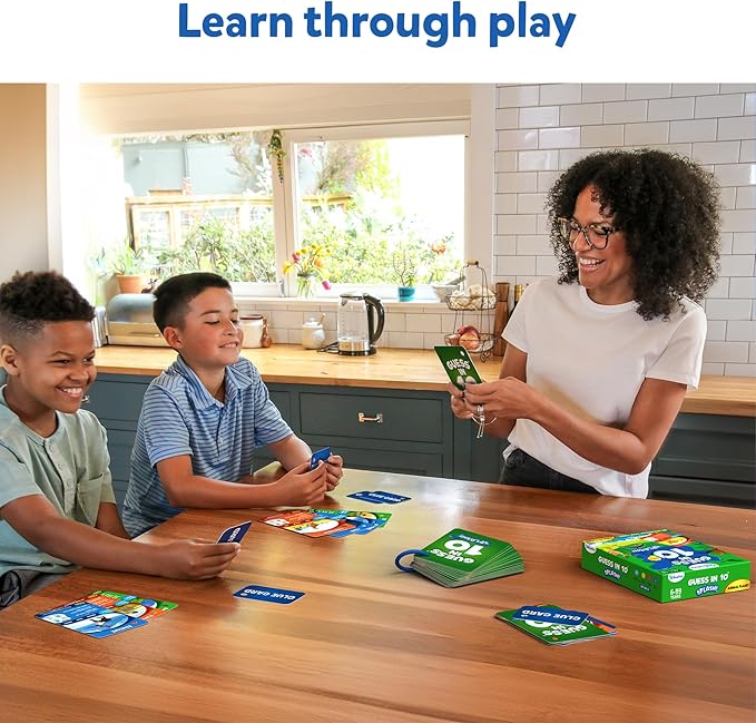 Skillmatics Guess in 10 Splash, Educational Toy & Card Game for Pool, Beach, Boat Trips, Fun Travel Gifts for Kids, Teens & Adults, Ages 6, 7, 8, 9 & Up, 2-6 Players