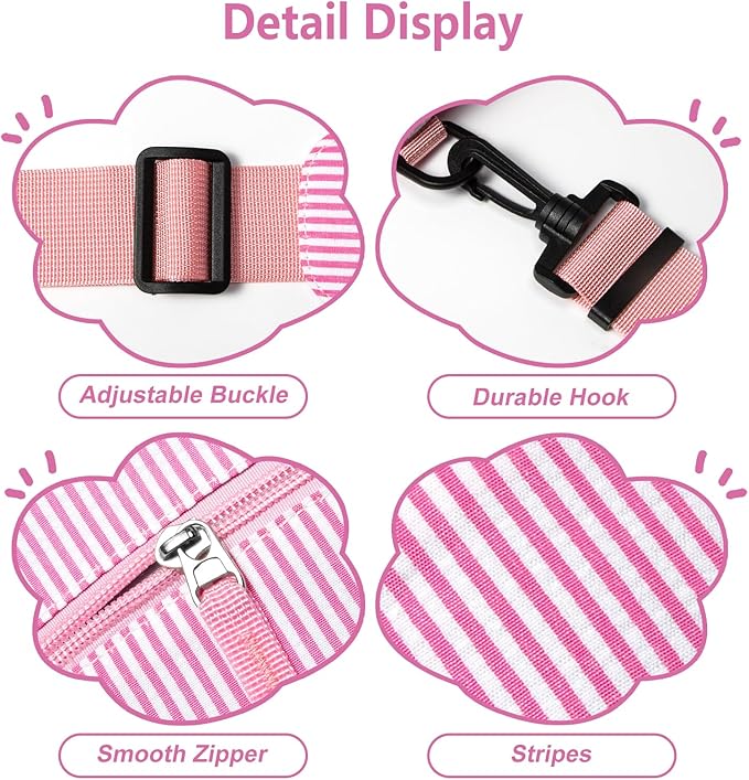 Mothers Day Gifts for Daughter, Birthday Graduation Gifts for 8 9 10 11 12 Year Old Teens Girls Her,Fanny Pack Sling Crossbody Bag Belt Bags Purse, Preppy Teen Girl Gift Trendy Stuff Travel Essentials