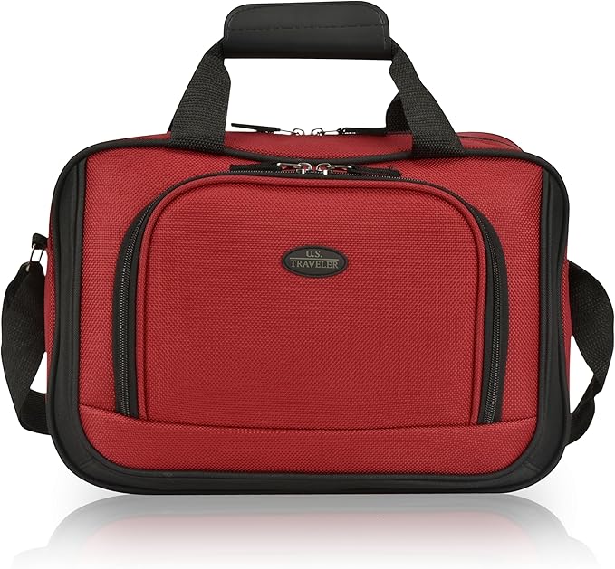 U.S. Traveler Rio 14" Travel Tote Bag, Lightweight 1200D Carry-On Bag for Women & Men, Parent SKU