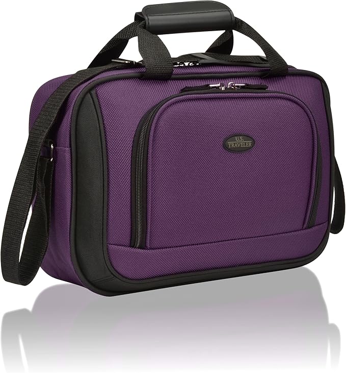 U.S. Traveler Rio 14" Travel Tote Bag, Lightweight 1200D Carry-On Bag for Women & Men, Parent SKU