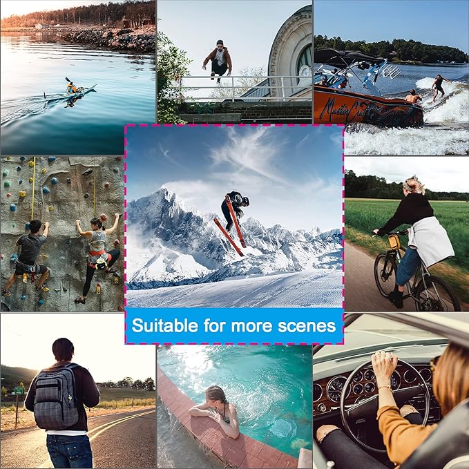 44 in 1 Action Camera Accessory Combo Kit -Compatible with Insta360 One X4,X3,X2，One R, X，for Gopro Here 10,11