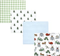 Hudson Baby Unisex Baby Cotton Flannel Receiving Blankets, Bugs, One Size