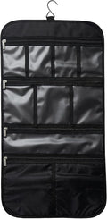 Freegrace Premium Hanging Toiletry Bag for Travel - Cosmetic, Jewelry, Toiletry, Makeup & Accessory Storage Organizer Bag, Large Size for Women & Men