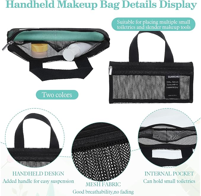 3 Pcs Toothbrush Pouch,1 Toothbrush Travel Bag + 2 Ventilated Toothbrushes Travels Containers, Portable Hygienic Organizer for Family, Camping & Business Trips