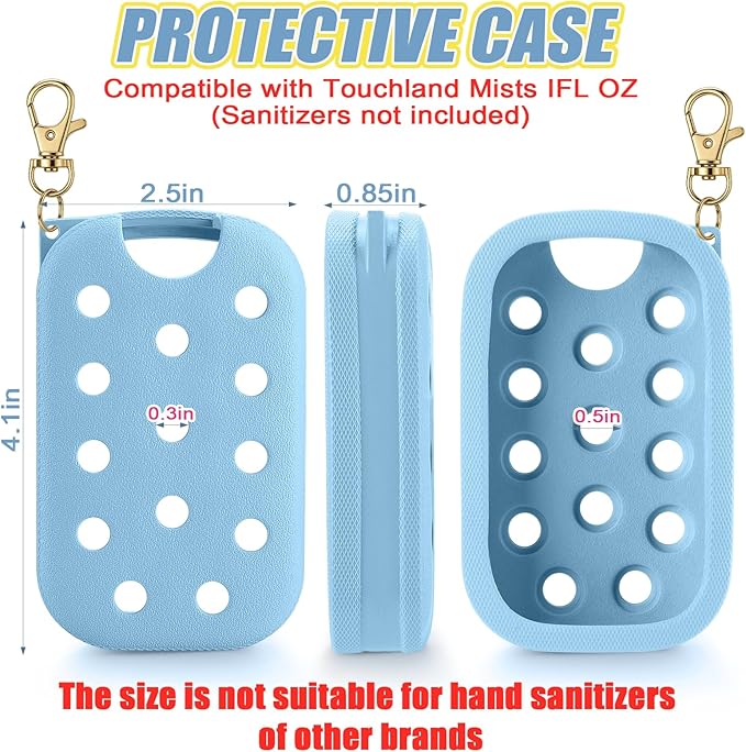 AIERSA Hand Sanitizer Spray Case Compatible with Touchland