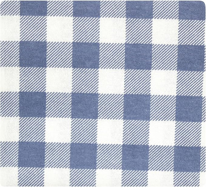 Hudson Baby Unisex Baby Cotton Flannel Receiving Blankets, Moose Bear, One Size