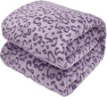 Purple Throw Blanket, Cozy Soft Warm Small Blanket for Couch Room Decor, All Season Purple Gifts for Kids Girls 40x50 Inches