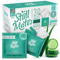 Stall Mates - Flushable Wipes, Individually Wrapped, Travel Friendly, Unscented with Cucumber, Vitamin-E & Aloe, (30 on-the-go singles)