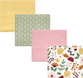 Hudson Baby Unisex Baby Cotton Flannel Receiving Blankets, Fall Botanical, One Size