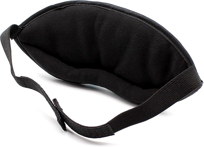 Dream Essentials Opulence Micro Plush Sleep Mask with Soft Foam Earplugs (Peacefully Pink)