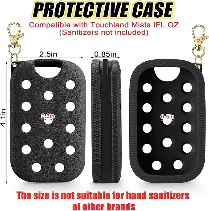 AIERSA Hand Sanitizer Spray Case Compatible with Touchland