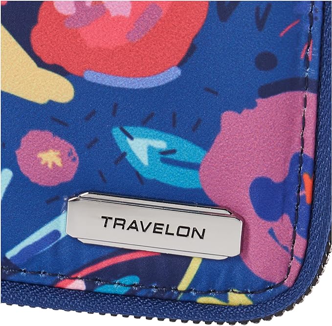 Travelon RFID Blocking Passport Zip Wallet