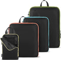 Compression, 4 Set/6 Set Packing Cubes for Carry on Suitcase, Organizer Bags Set