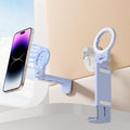PROfezzion Magnetic Airplane Phone Holder for MagSafe iPhone 17, 16, 15, 14, 13, 12 & All Phones, Handsfree Plane Phone Mount for Seat Tray Table, Travel Essentials Must Have Accessories for Flying