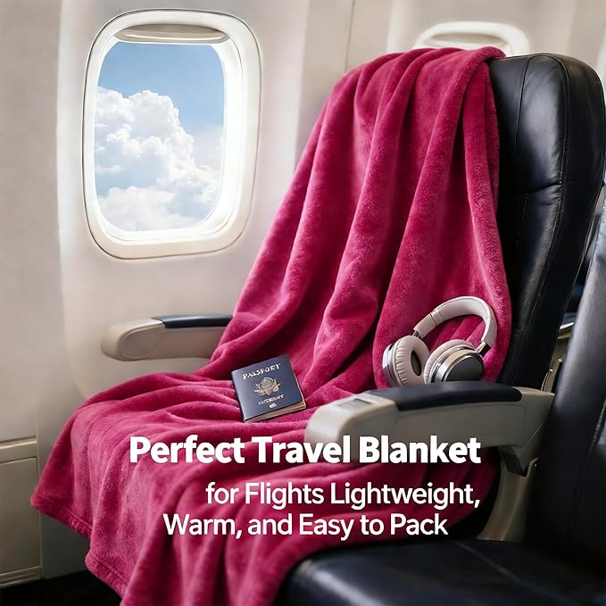 SNZ Wearable Blanket for Womens and Mens, Comfy Flannel Poncho, Snuggie Warm Shawl Wraps for Women, Birthday Gift Ideas