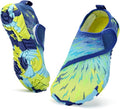 Kids Water Shoes Boys Girls - Wide Toe Box Quick Dry Barefoot Shoes Breathable Non Slip Aqua Athletic Sneakers for Swim Beach Pool Kayak Hiking Sand Walking Travel Essentials (Little Kid/Big Kid)