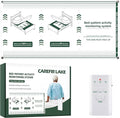 Wireless Bed Alarm for Elderly Dementia Patients - Large & Wide Under-Mattress Sensor Pad with Pager, Early & Exit Alert Modes, Fits All Thick and Thin Mattresses, Effectively Reduces False Alarms