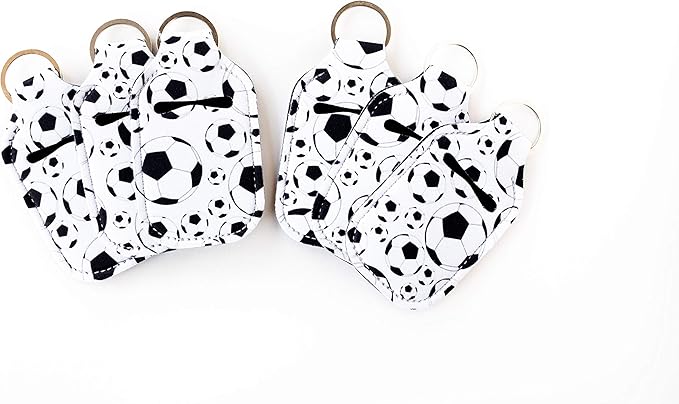 Daisy Lane Hand Sanitizer Holder for Backpack Kids Travel Size Baseball Softball Keychain