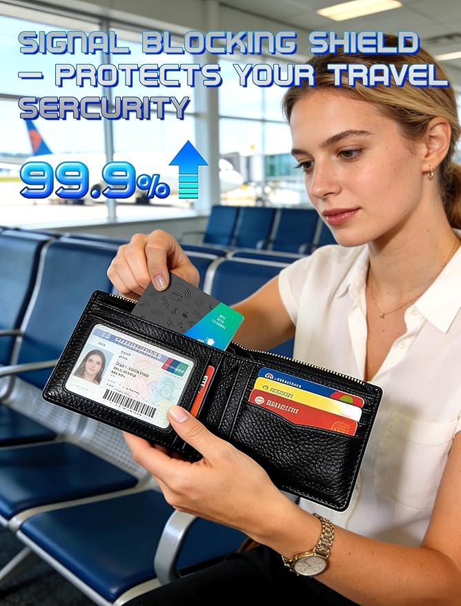 Magriffin Protective RFID Blocking Card: 3-Pcs 99.9% Shielding (13.56mhz) Stops Contactless Payment Theft - One Card Protects Your All Cards in Wallet - Ultra Slim (0.29in,Teal & Glitter Gray)