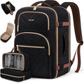 LOVEVOOK Travel Backpack Carry on Flight Approved 40L,Waterproof TSA Travel Essentials Personal Item Backpack for Women Men,Large Carry on Luggage Suitcase Travel Bag for Airplane with 3 Packing Cubes