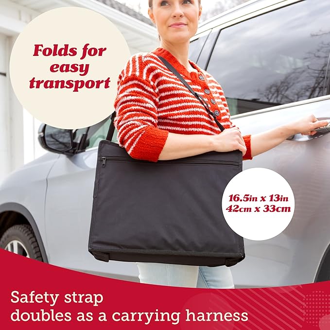 Lusso Gear Lap Tray for Toddler and kids, Table Tray for Travel, Car Seat, Airplane, Desk Essential Accessories and Road Trip Activities (Gray)