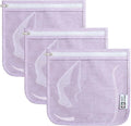 HIONXMGA TSA Approved Toiletry Bag, Set of 3 Clear Travel Toiletry Bag Quart Size Zipper Travel Pouch, Waterproof Makeup Cosmetic Bag for Women Men Kids Toiletries Carry on, Wander Large