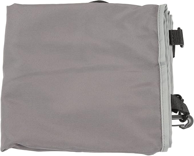 Ergonomic Airplane Footrest Hammock Cover Adjustable Travel Footrest for Improved Sitting Position on Planes Buses and Outdoor Seating (Grey)