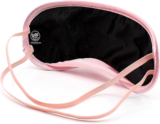 Dream Essentials Snooz Silky Soft Sleep Mask Value Pack 4 Eye Masks - Princess Pink (4 Pack)