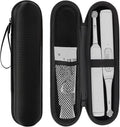 Linkidea Large Electric Toothbrush and Toothpaste Travel Case, Hard Shell Dual Powered Brushes Bag with Toothpaste Storage, Compatible with Oral-B, Spinbrush Pro, Philips Sonicare