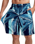 Men Swim Trunks 9 Inch with Mesh Lining Breathable Quick Dry Drawstring Pockets for Summer Beach Pool Board