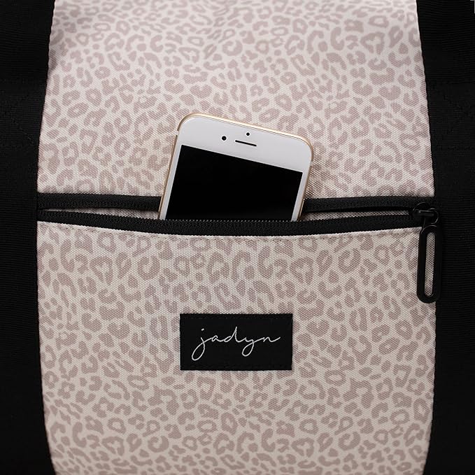 Jadyn Lola Travel Bag, Weekender/Overnight Duffel, Gym Tote Bag for Women, Men