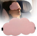 Sleep Mask for Side Sleeper Men Women, Soft Zero Eye Pressure 3D Clouded Sleeping Mask, Breathable Sleep Eye Mask with Adjustable Elastic Strap for Sleep Travel Nap, Pink