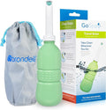 Brondell GoSpa Travel Bidet GS-70 – Portable Peri Bottle for Postpartum & Perineal Care, 400ml Handheld Bidet with Angled Nozzle, Collapsible Design, Nozzle Storage & Travel Bag, Mint