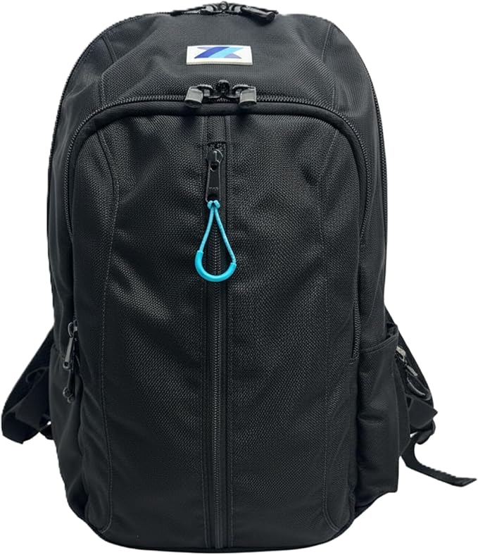 Anti Theft Travel Backpack, 15" Laptop Backpack w/Lockable Hidden Zipper Access Pockets, Water & Slash Resistant Nylon, Locking Carabiner, GPS Pocket. TSA Approved Work Theft Proof Daypack (Black)