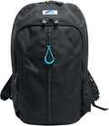 Anti Theft Travel Backpack, 15" Laptop Backpack w/Lockable Hidden Zipper Access Pockets, Water & Slash Resistant Nylon, Locking Carabiner, GPS Pocket. TSA Approved Work Theft Proof Daypack (Black)