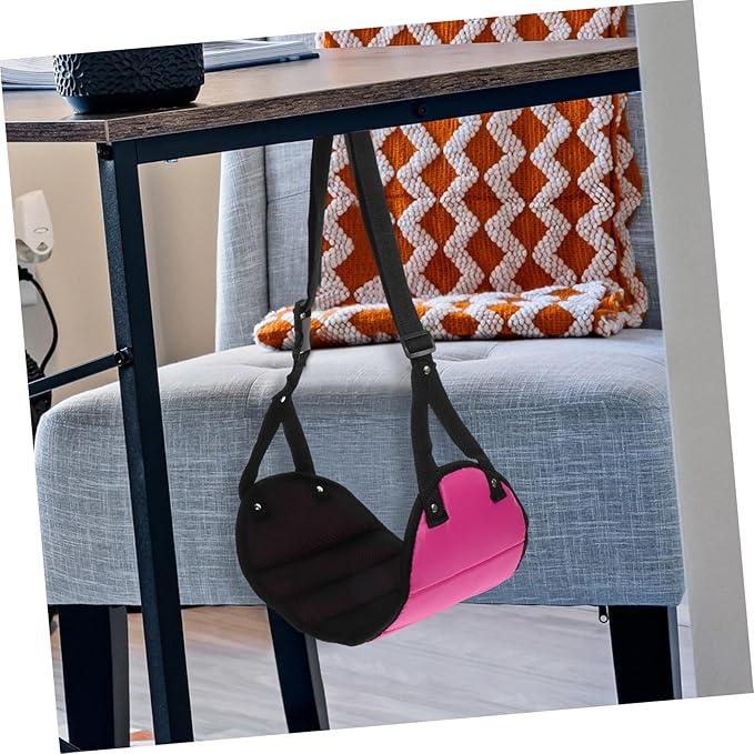 Portable Foot Rest for Airplane Travel Foot Hammock Cushion for Comfort Flights Lightweight Travel Accessory to Relieve Muscle Strain and Fatigue