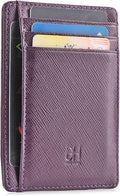 GH GOLD HORSE Slim RFID Blocking Card Holder Minimalist Leather Front Pocket Wallet for Women | Slim, RFID Blocking, Minimalist, Front Pocket