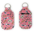 Daisy Lane Hand Sanitizer Holder for Backpack Kids Travel Size Baseball Softball Keychain
