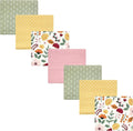 Hudson Baby Unisex Baby Cotton Flannel Receiving Blankets Bundle, Fall Botanical, One Size